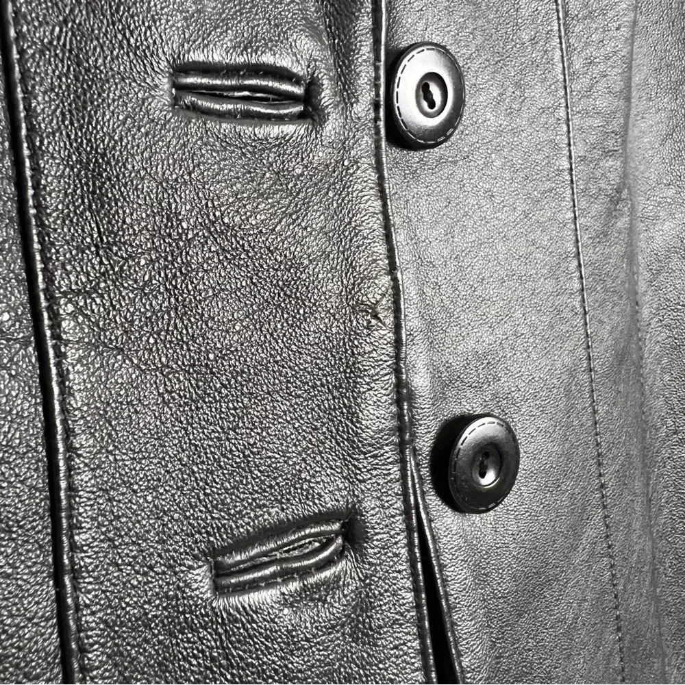 East 5th Vintage Genuine Leatherer Blazer Jacket - Picture 3 of 7